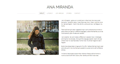 Desktop Screenshot of anaelisamiranda.com